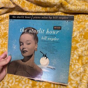 The Starlit Hour Vinyl Record by Bill Snyder
